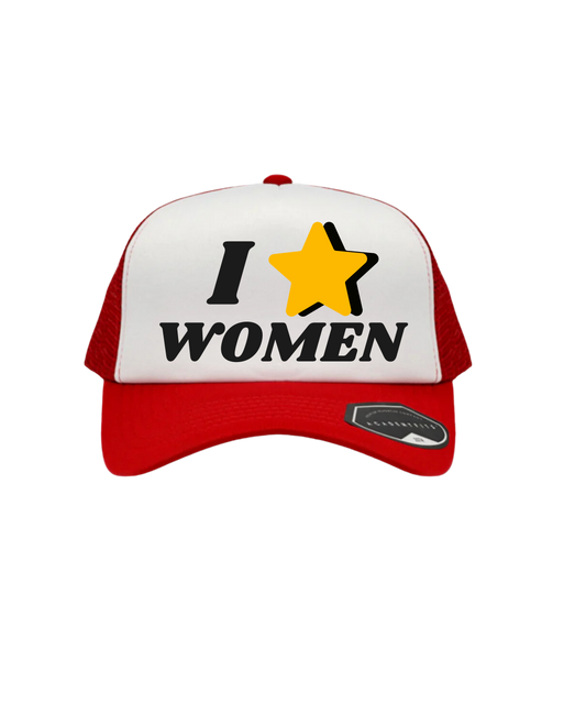 'I STAR WOMEN ' Trucker Hat