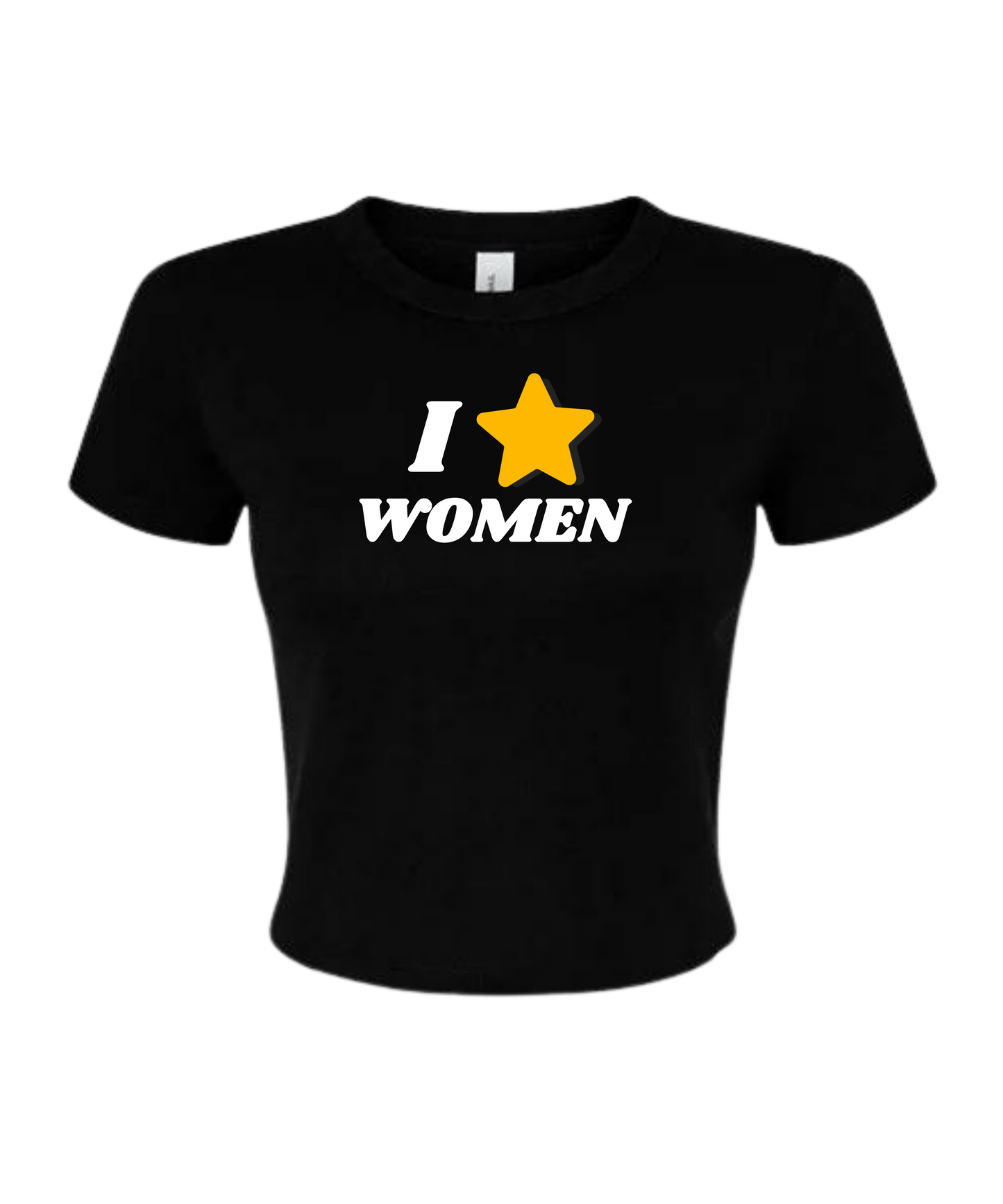 'I STAR WOMEN' Cropped Tee